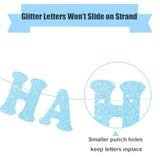 Bow Birthday Party Decoration, Blue Bow Banner Bluek Bow Party Hanging Swirls For Girls Woman Coquette Birthday Baby Shower(Blue)