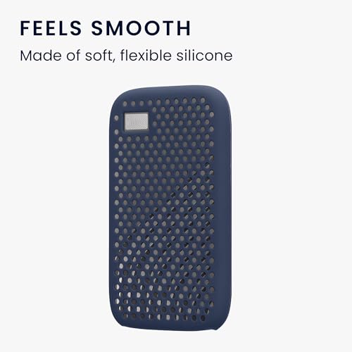 Silicone Case Compatible With Wd My Passport Ssd 500Gb / 1T / 2T / 4T - Case Protective Cover For Ssd Drive - Dark Blue