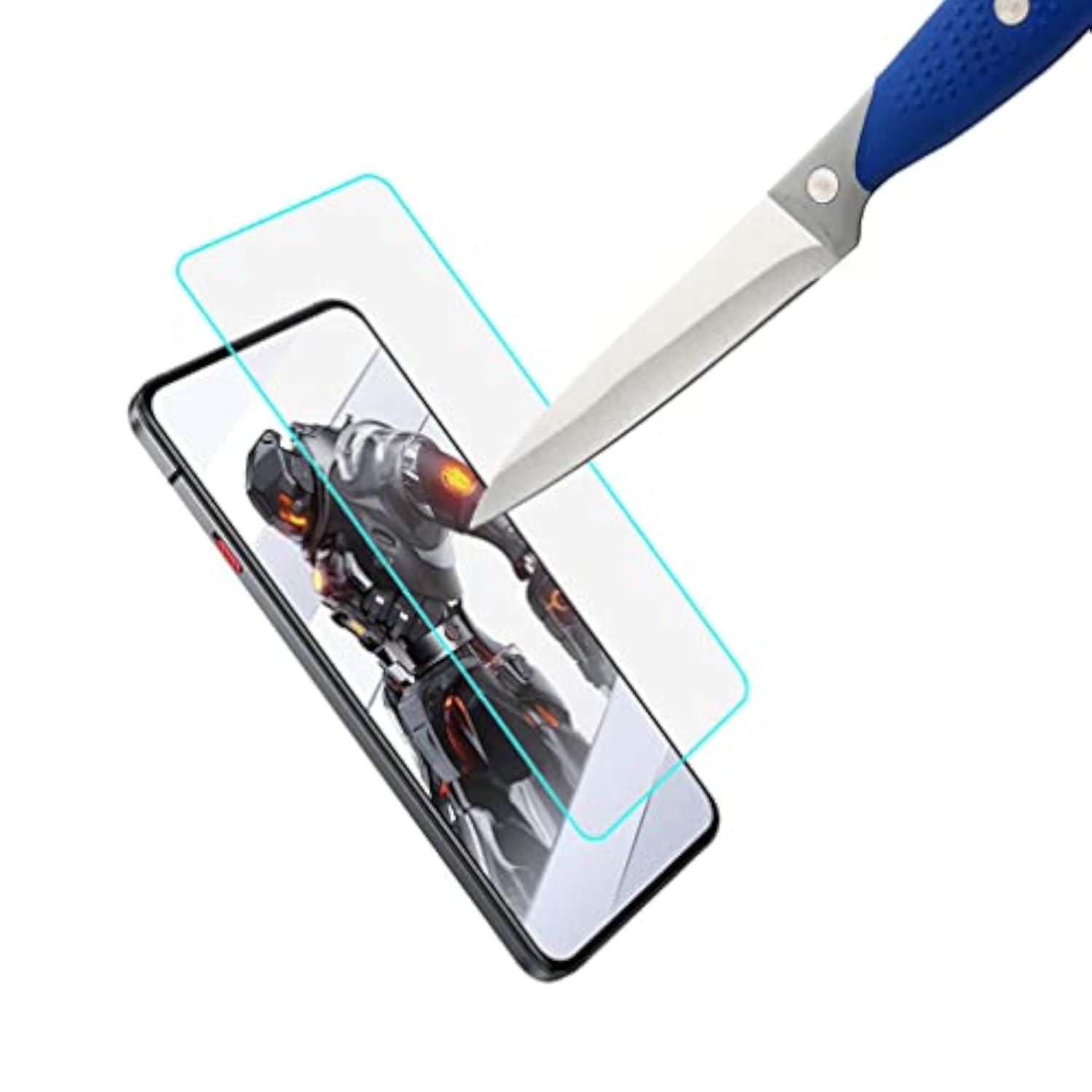 [3-Pack] Screen Protector For Nubia Red Magic 7 Pro/Red Magic 7S Pro [Tempered Glass] [Japan Glass With 9H Hardness] Screen Protector