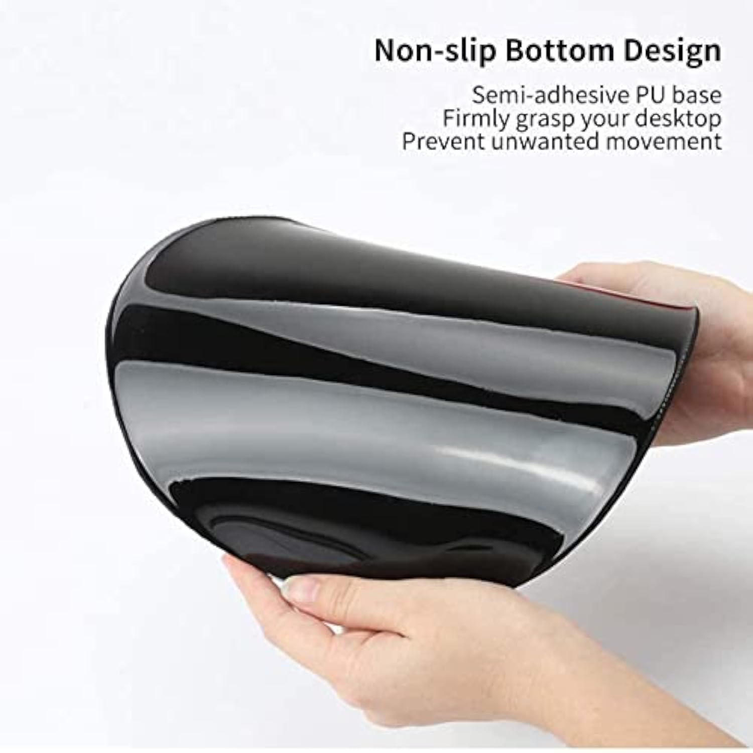 Mouse Pad With Wrist Support Gel Ergonomic Mouse Pads With Rest Support Mouse Pad For Home Office Gaming Working Easy Typing & Pain Relief + Coaster, Dog Mom Floral Design