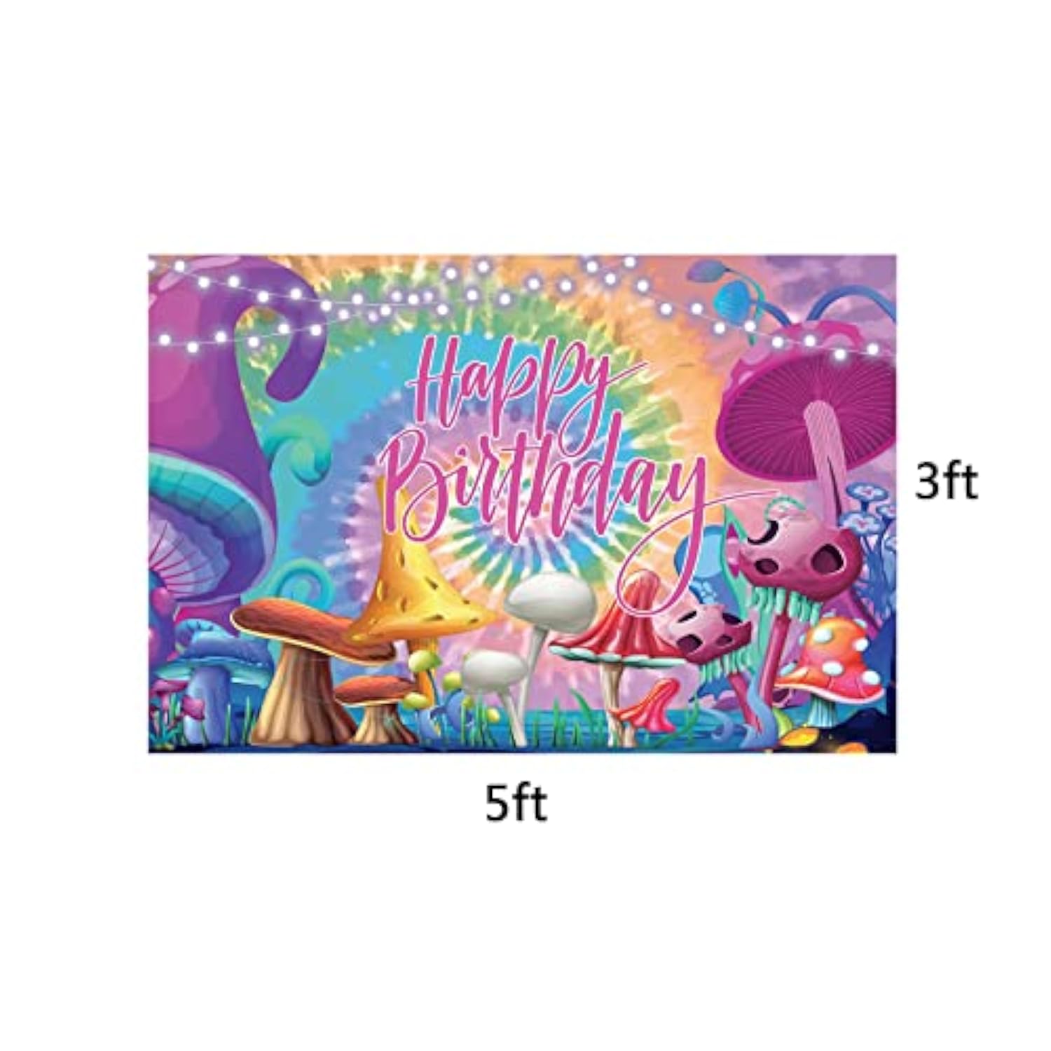 Mushroom Birthday Party Decorations Mushroom Party Supplies Includes M