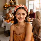 Thanksgiving Press on Nails Medium Almond Fall Pumpkin Turkey Maple Leaf