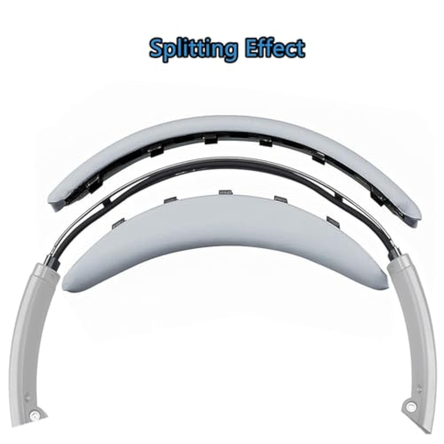 Headband Pads Replacement Compatible With Bose Qc45 / Qc35Ii / Qc35 / Qc Se/New Quiet Comfort Wireless (Do Not Fit Qc15 / Qc25 / Qc2 / Nc700) Headphone Head Band Pillow Cushion