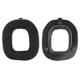 Geekria Comfort Hybrid Velour Replacement Ear Pads for Astro A50 Gen 3 Headphones, Ear Cushions (Black)