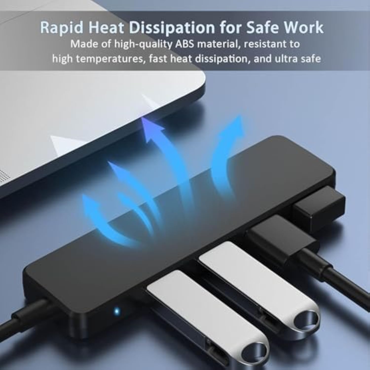 Usb Hub 3.0, 4-Port Usb 3.0 Hub Usb Splitter Usb Expander For Laptop, Xbox, Fl