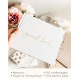 Wedding Guest Book – Polaroid Guest Book For Wedding Reception, Baby Shower, Birthday, Bridal Shower And Special Event Guestbook – A Stylish Sign In Book For Party