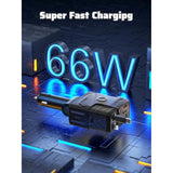 Retractable Car Charger With Retractable Cables (31.5 Inch), 4 In 1 Super Fast Car Phone Charger, 2 Usb Ports Car Charger Adapter, Compatible With Iphone 15 14 13 12 11 Pro Max, Ipad, Pixel