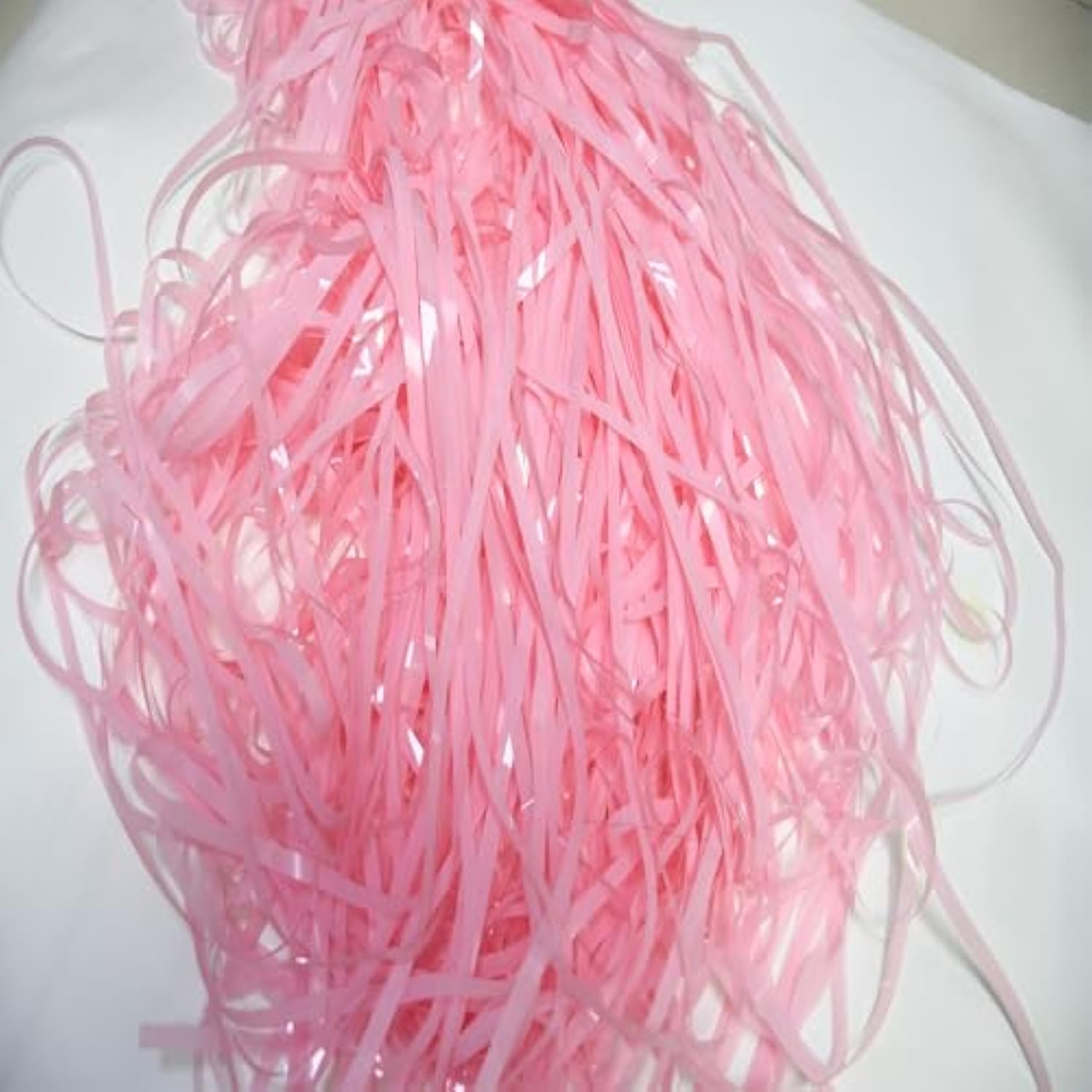 Pastel Pink Fringe Curtains Backdrop - 2 Pack Photo Booths Party Streamers For Easter/Unicorn/Baby/Cowgirl/Princess/Birthday/Bridal Shower/Bachelorette/Engagement/Sweet/Bow Decorations