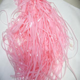 Pastel Pink Fringe Curtains Backdrop - 2 Pack Photo Booths Party Streamers For Easter/Unicorn/Baby/Cowgirl/Princess/Birthday/Bridal Shower/Bachelorette/Engagement/Sweet/Bow Decorations
