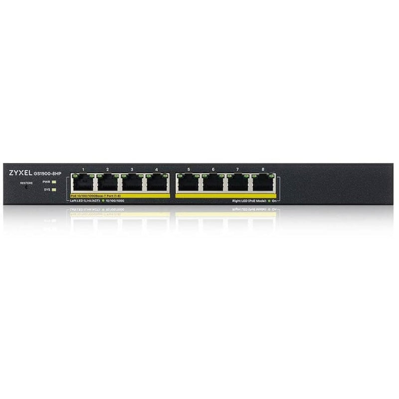 ZYXEL 8-Port GbE Smart Managed PoE Switch