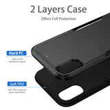 iPhone XR Heavy Duty Shockproof Dropproof Dustproof Anti-Scratch Case Black