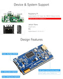 3.5Inch Ips Capacitive Touch Lcd Display, Compatible With Raspberry Pi 5/4B/3B/Zero/Zero W/Zero 2W/Pico/Pico W/Pico Wh, 480×800, Adjustable Brightness