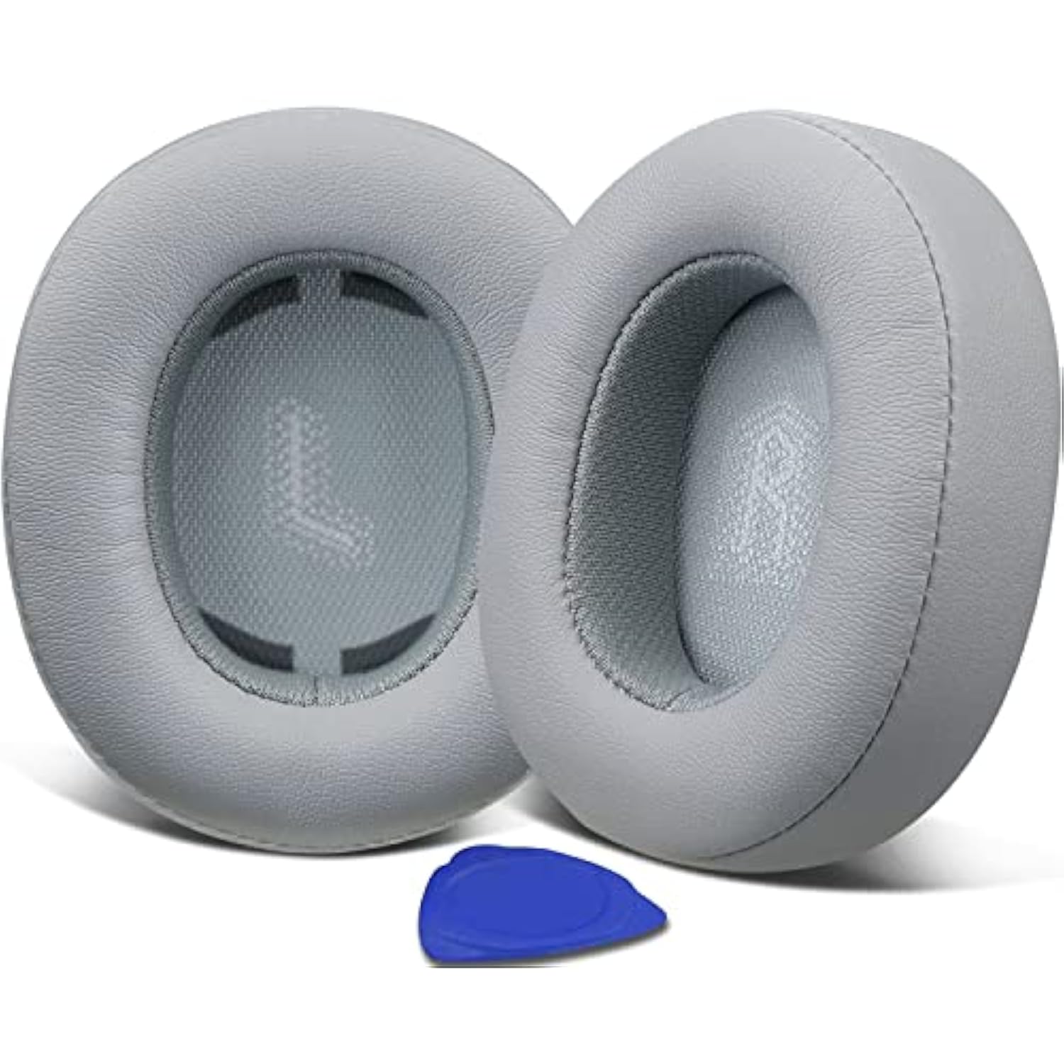 Replacement Earpads For Jbl E55Bt(E55 Bt) Over-Ear Wireless Headphones, Ear Pads Cushions With Softer Protein Leather, Noise Isolation Foam - Grey