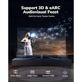 8K Hdmi 2.1 Cable 30Ft, 48Gbps Ultra High Speed Black Braided Hdmi Cord - Get