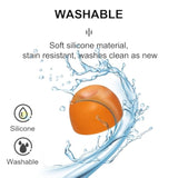 Replacement 5 Pairs Ear Tips Earbuds For Beats Powerbeats Pro 2/Powerbeats Pro Eartips Made Of Soft And Comfortable Silicone Material, Waterproof And Sweatproof (Electric Orange)