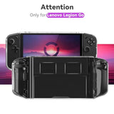 For Legion Go Case Ergonomic Grip Tpu Shock-Absorption Case Anti-Fingerprint Scratch Resistant Cover For Lenovo Legion Go Gaming Handheld 8.8" 2023 - Clear