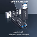 3 Pack Usb 3.0 Adapter, Usb-A Male To Female, Male To Male And Female To Femal