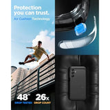 Spigen Tough Armor Designed for Galaxy A16 5g Case (2024) [Kickstand] [Military-Grade Protection] - Black