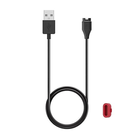 Garmin Vivoactive 3 4 5 6 Replacement Charger Cable with Anti Dust Plug