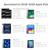 Stylus Pen for iPad Pro Air 2018-2025 with Fast Charging and Palm Rejection