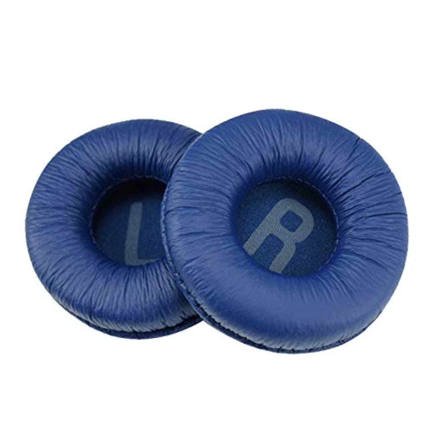 Replacement T500Bt Earpads Foam Ear Pads Pillow Cushion Cover Compatible For Jbl Tune600 T500Bt T450 T450Bt Jr300Bt On-Ear Wireless Headphones Headset 70Mm Earpads (Blue With L/R)