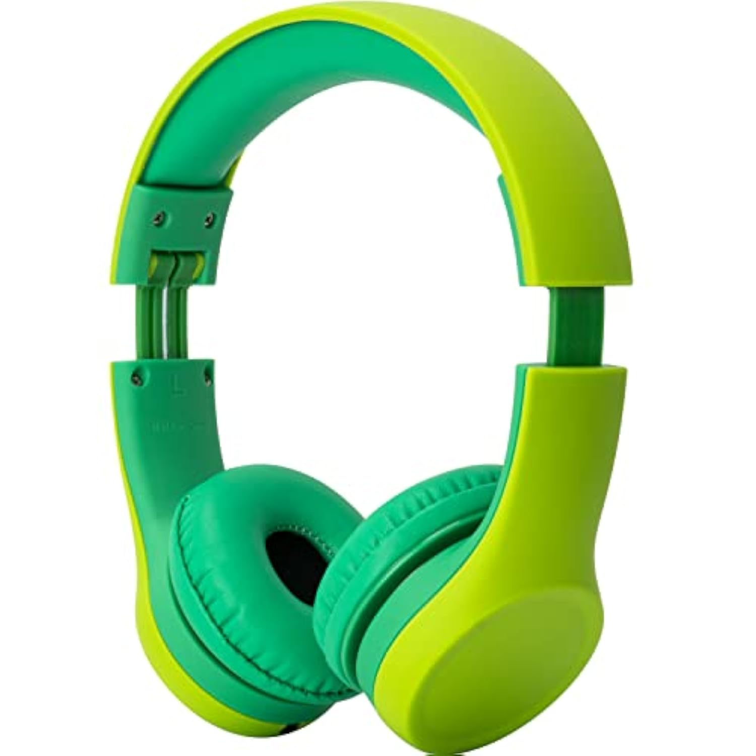 Play+ Kids Headphones With Volume Limiting For Toddlers (Boys/Girls) - Green