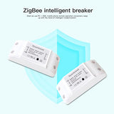 2Pcs Zigbee 3.0 Diy Smart Switch Wifi Wireless Remote Led Light Controller Compatible With Alexa & Google Home Assistant For Smartthings, Hub Required