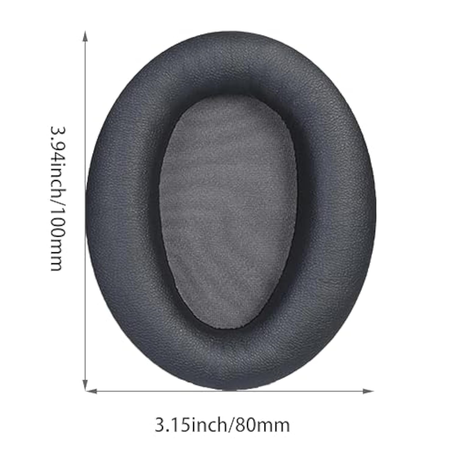 Replacement Ear Pads Compatible With Sony Wh-Ch700N/Wh-Ch710N/Wh-Ch720N Headphones, Replacement Made Of Soft Protein Leather And Memory Foam (Titanium Color)