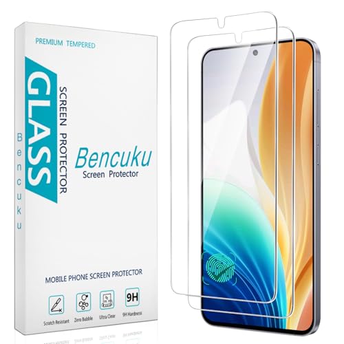 (2 Pack) Designed for  Galaxy S26 Tempered Glass Screen Protector, Support Fingerprint Unlock, Anti Scratch, Bubble Free