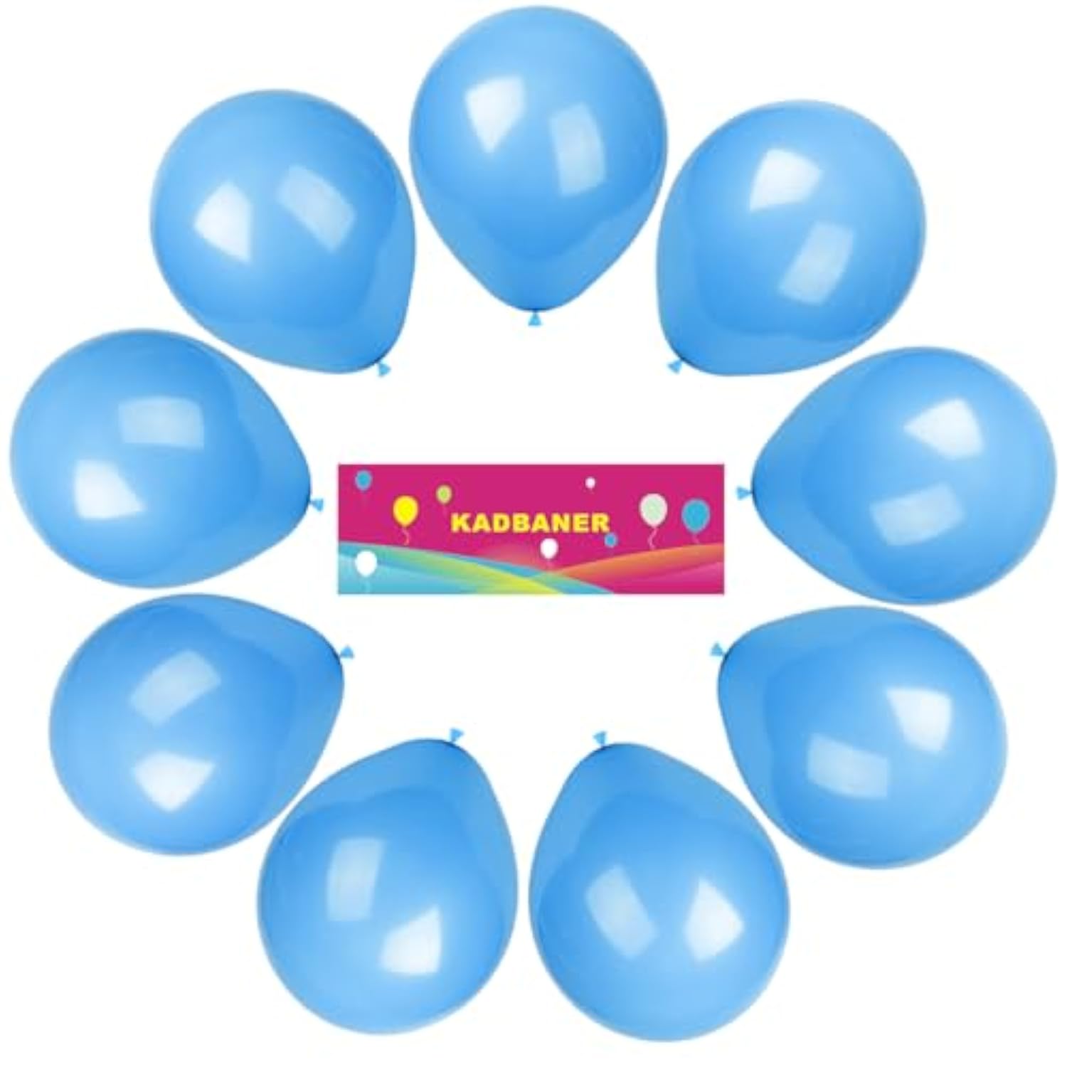 Light Blue Balloons,50 Pcs 12 Inch Latex Balloons,For Wedding Birthday Party Baby Shower Christmas Party Decorations