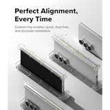 Ringke Hinge Dual Easy Pro Film Compatible with Samsung Galaxy Z Fold 7 Hinge Protector (Not Screen Protector), 0.002 Inches Adhesive TPU Cover for Curved Surface - 2 Pack