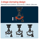 Bike Phone Mount,Motorcycle Phone Holder With Universal Adapter,Detachable Adjustable 360° Rotation Handlebar Clamp Compatible With Iphone Samsung Galaxy Google?Series C - 1St Gen?
