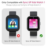 Compatible With Syncup Kids Watch Charger Stand Dock, For T-Mobile Sync Up Kids Watch With 3.3 Feet Charger Cable (White)