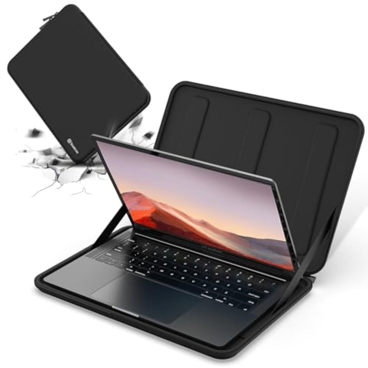 Smatree Hard Laptop Sleeve Case for 13 inch Microsoft Surface Pro Copilot+PC, for 13 inch Microsoft Surface Pro 11/10/9/8/7/6/5/4, for 12.4inch SurfaceLaptop Go 3/2, for 12.4inch SurfaceLaptop Go