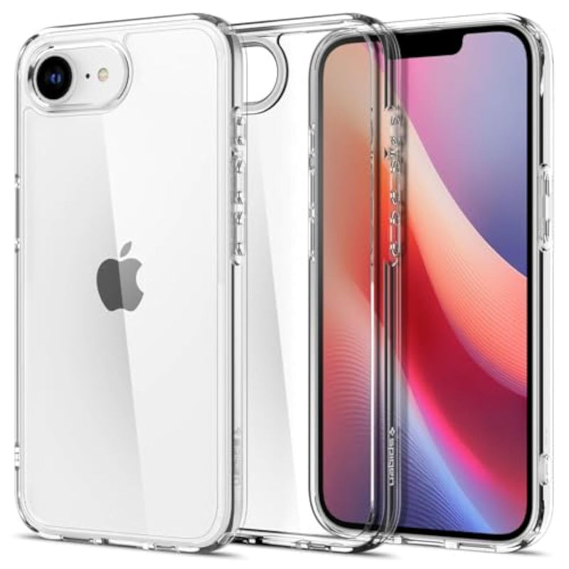 Spigen for iPhone 16e Case, Ultra Hybrid [Anti-Yellowing] [Military-Grade Protection] - Clear