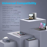 127W Microsoft Surface Book 3 Laptop Charger Also For 102W Surface Book 2, 1,