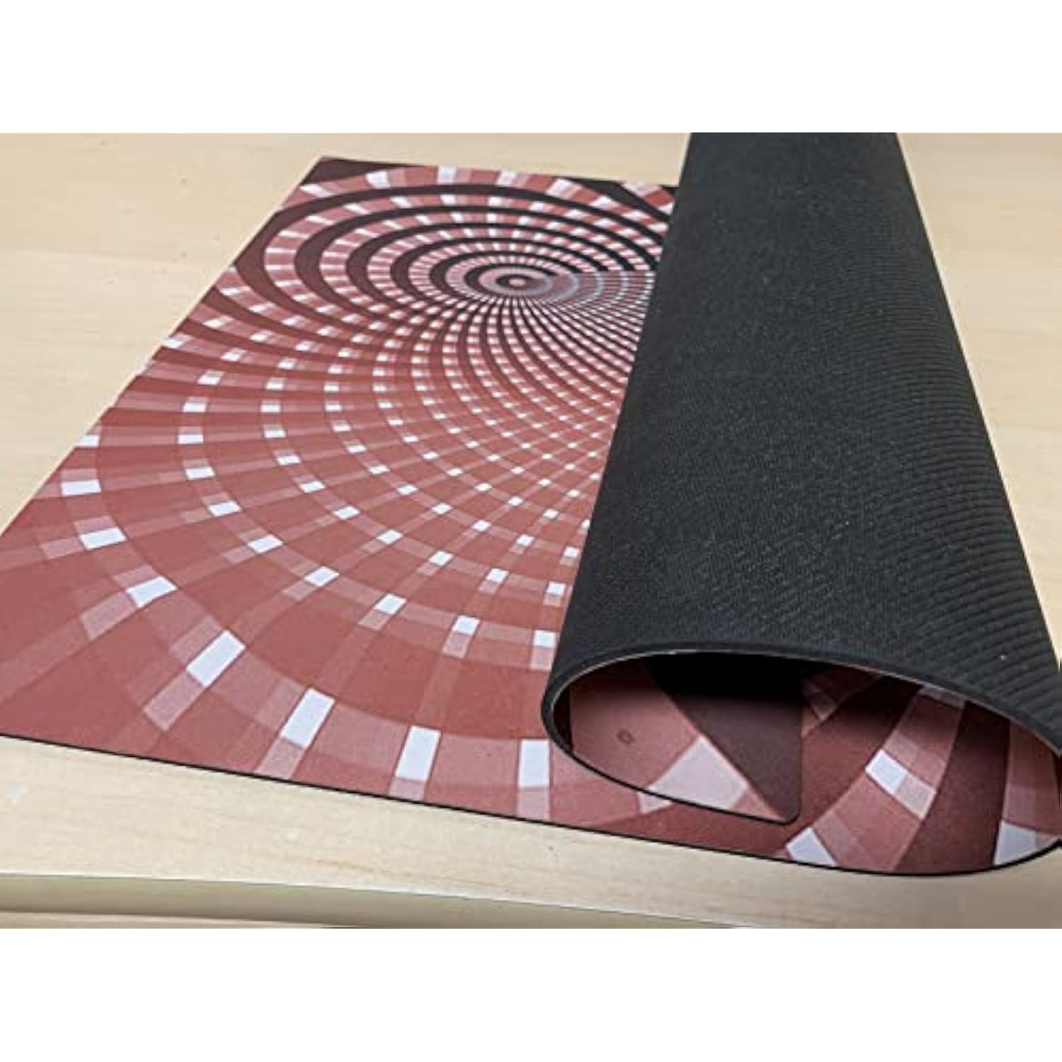 3dRose - Green Gingham - Desk Pad Place Mat - (dpd-56173-1)