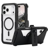 Voyager iPhone 17 Pro Max MagSafe Phone Case - Black and Clear