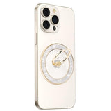 Magnetic Phone Holder For Magsafe Finger Phone Ring Stand Holder,Compatible With Iphone 15 Pro Max/Plus/14/13/12 Series/Other Smartphones(1-Gold)