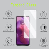 [4 Pack] Screen Protector Compatible with Motorola Moto E14 XT2421,Scratch Resistant,Easy-Install,Bubble Free,Anti-Fingerprint,Tempered Glass