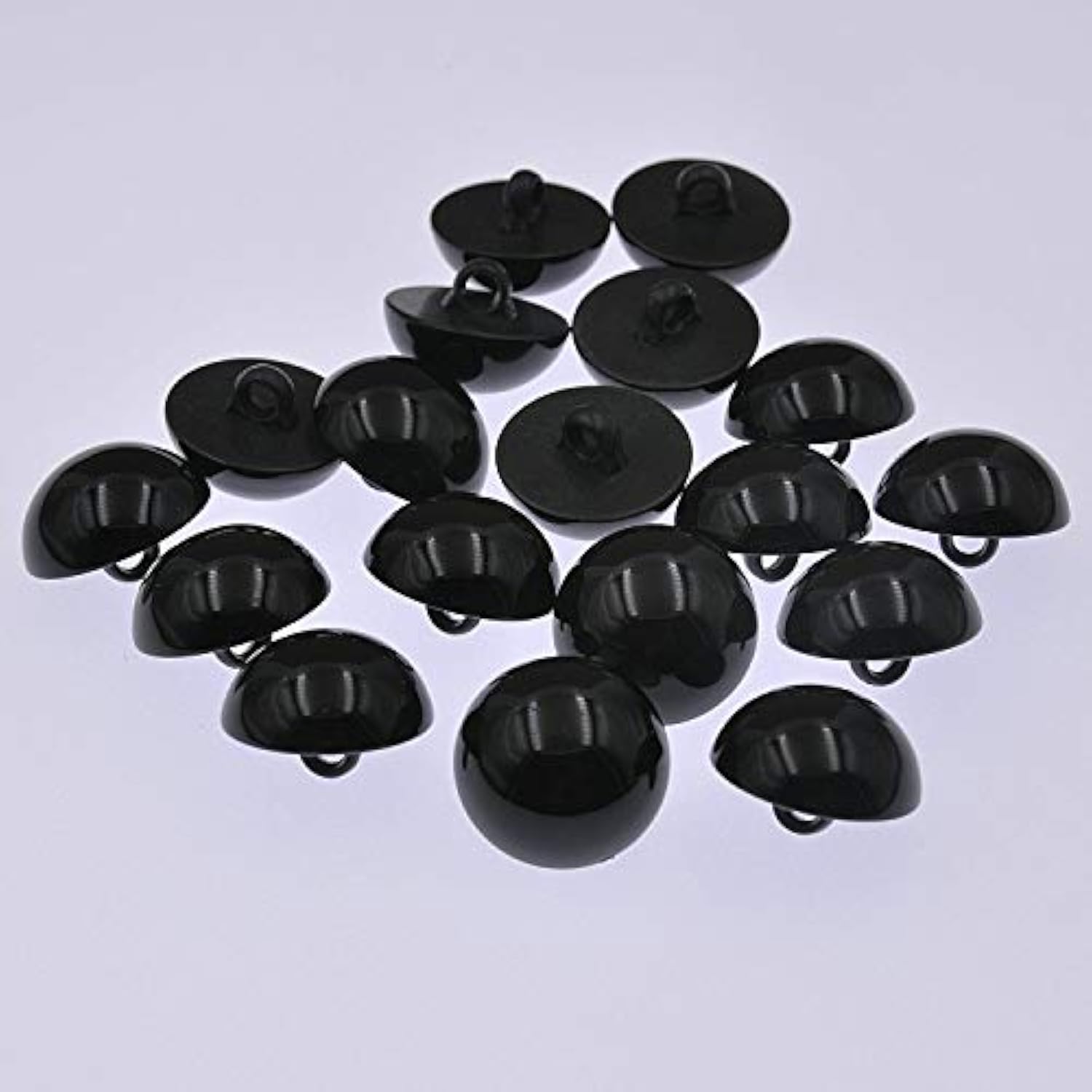 Diy Craft Bear Doll Eyes Button 50Pcs Type Mushroom Domed Round Button