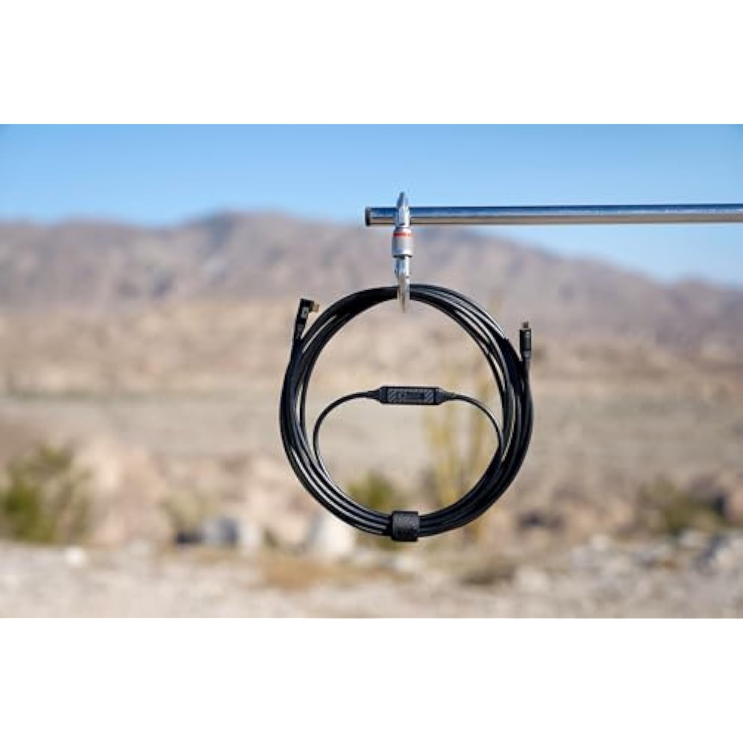 Cxrbon Blxck X5 Usb-C To Usb-C 16' 5M Right Angle Intelligent Photography Tether Cable