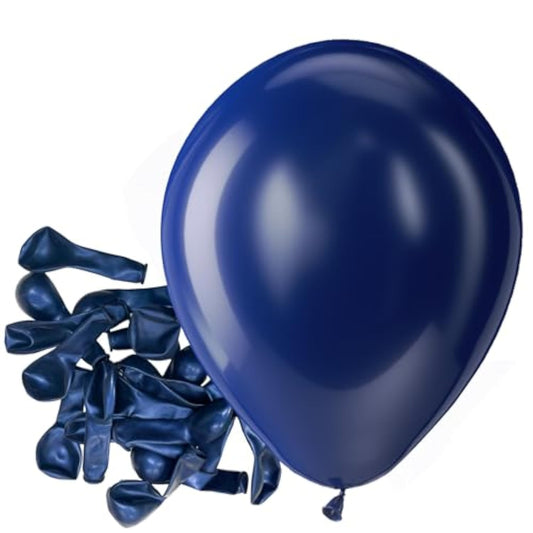Navy Blue Latex Party Balloons - 150 Pack 5 Inch Matte Small Dark Blue Helium Balloons For Birthday Baby Shower Graduation Wedding Party Decorations