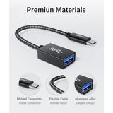 Usb C To Usb Adapter, 2 Pack Usb C To Usb 3, Type C To A, Thunderbolt 3 To Usb Female Adapter Otg Cable Compatible With Iphone 17/Air/16/15 Pro Max, Ipad Mini 6, Macbook Pro, Air And More