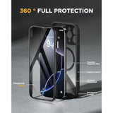 iPhone 16 Pro Case, Full-Body, Glass Protector, MagSafe, Drop Proof, 6.3"
