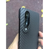 Ultra Thin And Lightweight Aramid Carbon Fiber Case For Samsung Galaxy S25 Edge Black