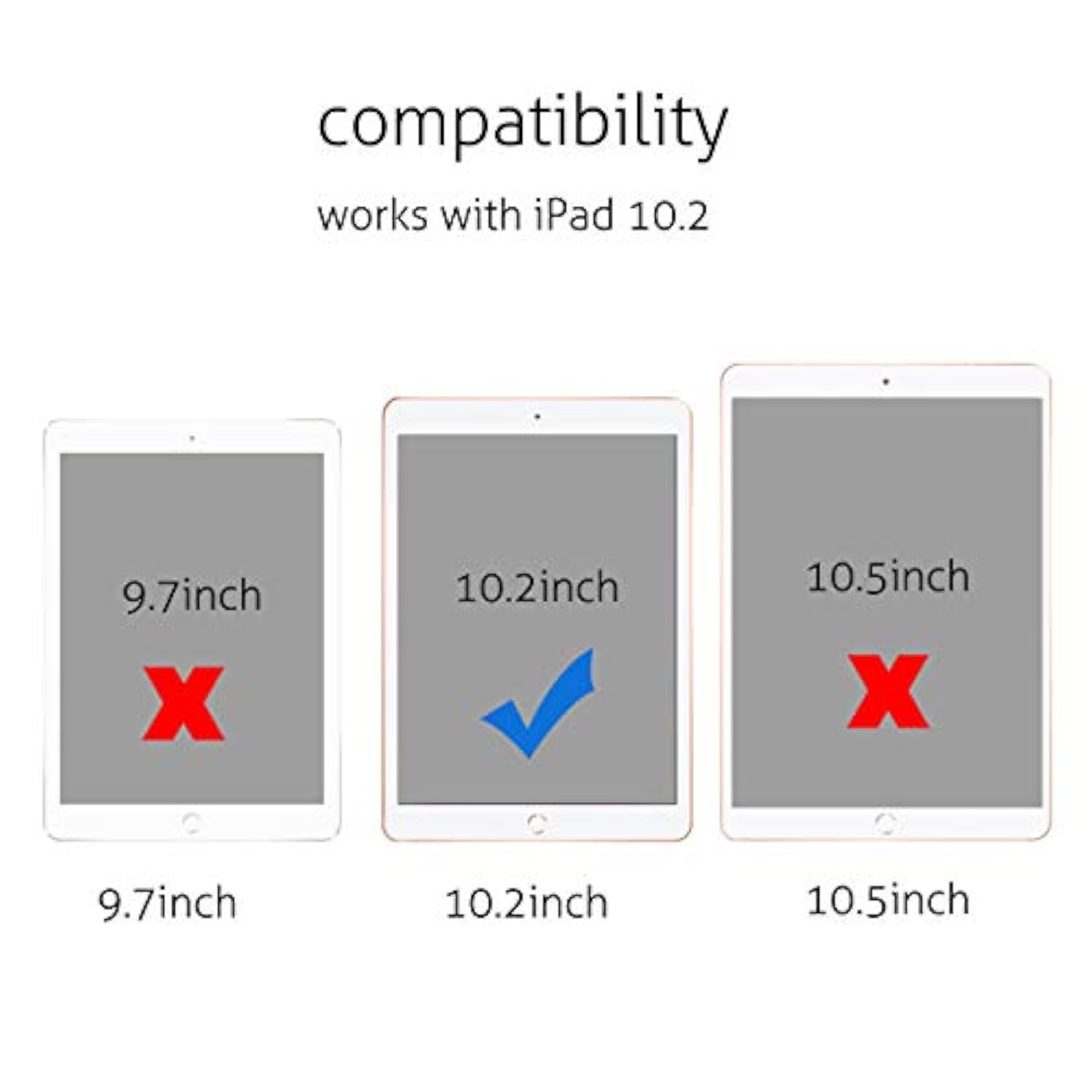 Screen Protector For Ipad 9Th 8Th 7Th Generation 2 Pack