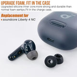 Memory Foam Eartips Replacement For Soundcore By Anker Liberty 4 Nc Earbuds Ear Pad