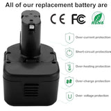 3500Mah 12V Ni-Mh Battery Compatible With Hitachi Eb1214S Eb1212S Eb1214L Eb1220Bl Eb1220Hs Eb1222Hl Eb1226Hl Eb1230Hl Bcc1212 Eb1230R Eb1230X Eb1233X