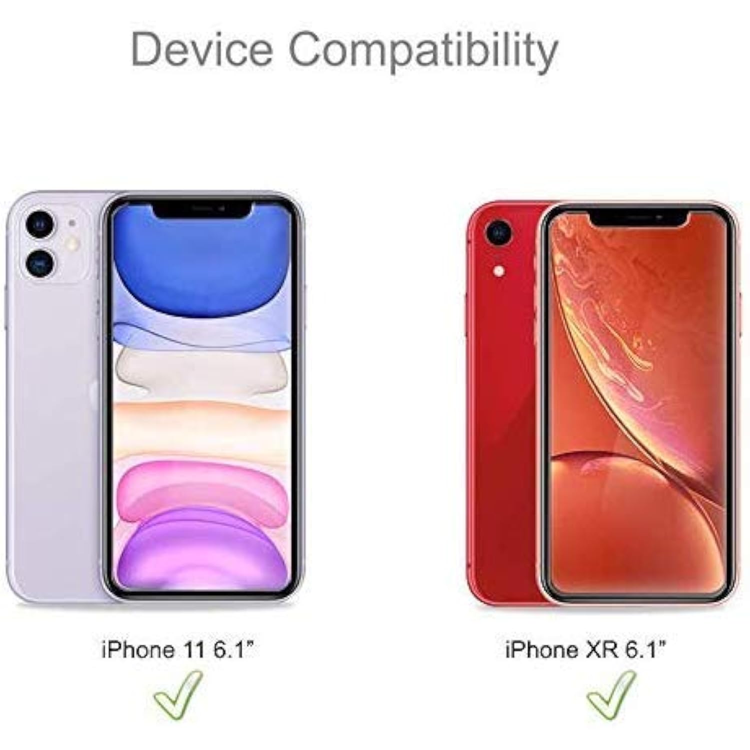 (2 Pack) Anti-Glare (Matte) Screen Protector Designed For Iphone 11 And Iphone Xr (6.1 Inch) [Tempered Glass] Anti Fingerprint, Anti Scratch, Bubble Free